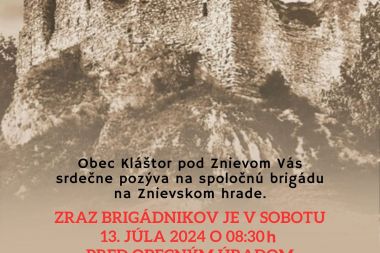 Obnova hradu Zniev