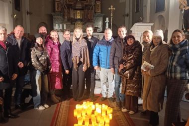 Delegácia z Kláštora pod Znievom v poľskej partnerskej obci - Gmina Gołuchów