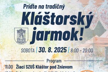 Kláštorský jarmok 2025