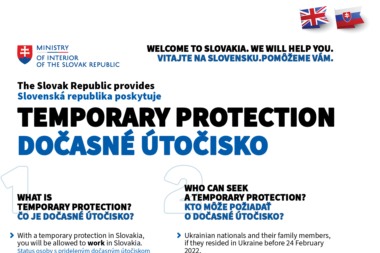 Dočasné útočisko - Temporary protection
